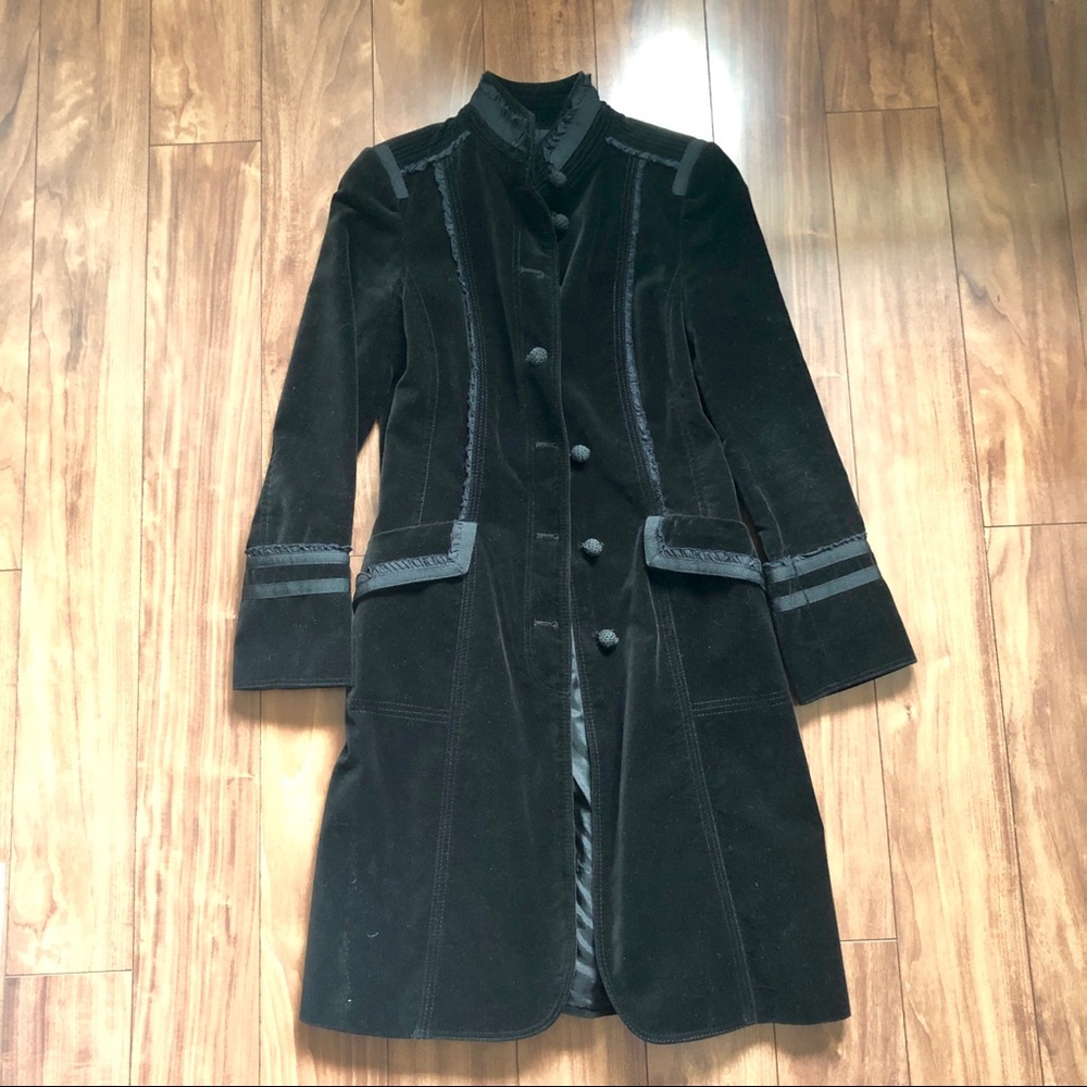 ZARA Velvet Coat